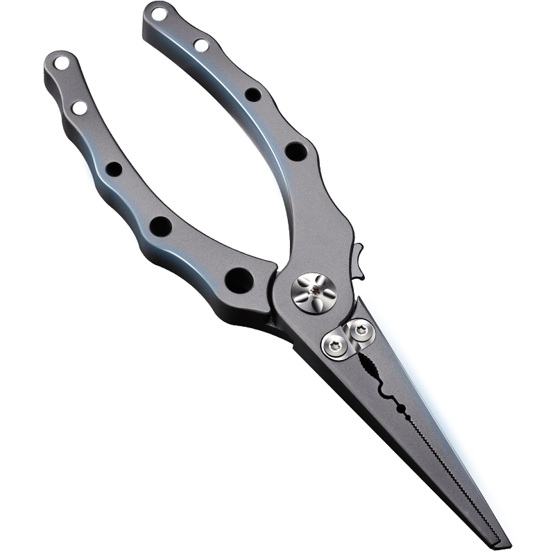 Fishing Pliers - คีมตกปลาอเนกประสงค์ OEM น้ำหนักเบาพิเศษ ป้องกันการกัดกร่อน ผลิตจากไทเทเนียมอัลลอยด์และเหล็กทังสเตน สำหรับเหยื่อตกปลา