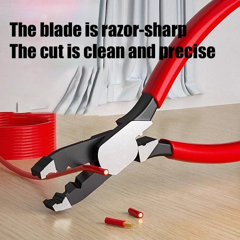 Fishing Pliers - คีมดึงสกรูแบบพรีเมียม - ดีไซน์หางปลา, ด้ามจับกันลื่น, เครื่องมือดึงสกรูอเนกประสงค์สำหรับอุปกรณ์อิเล็กทรอนิกส์