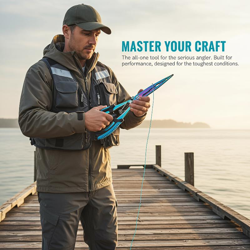 คีมตกปลาแบบขยายได้ ทำจากสแตนเล - Saltwater Fishing Hook บทวิจารณ์และราคา