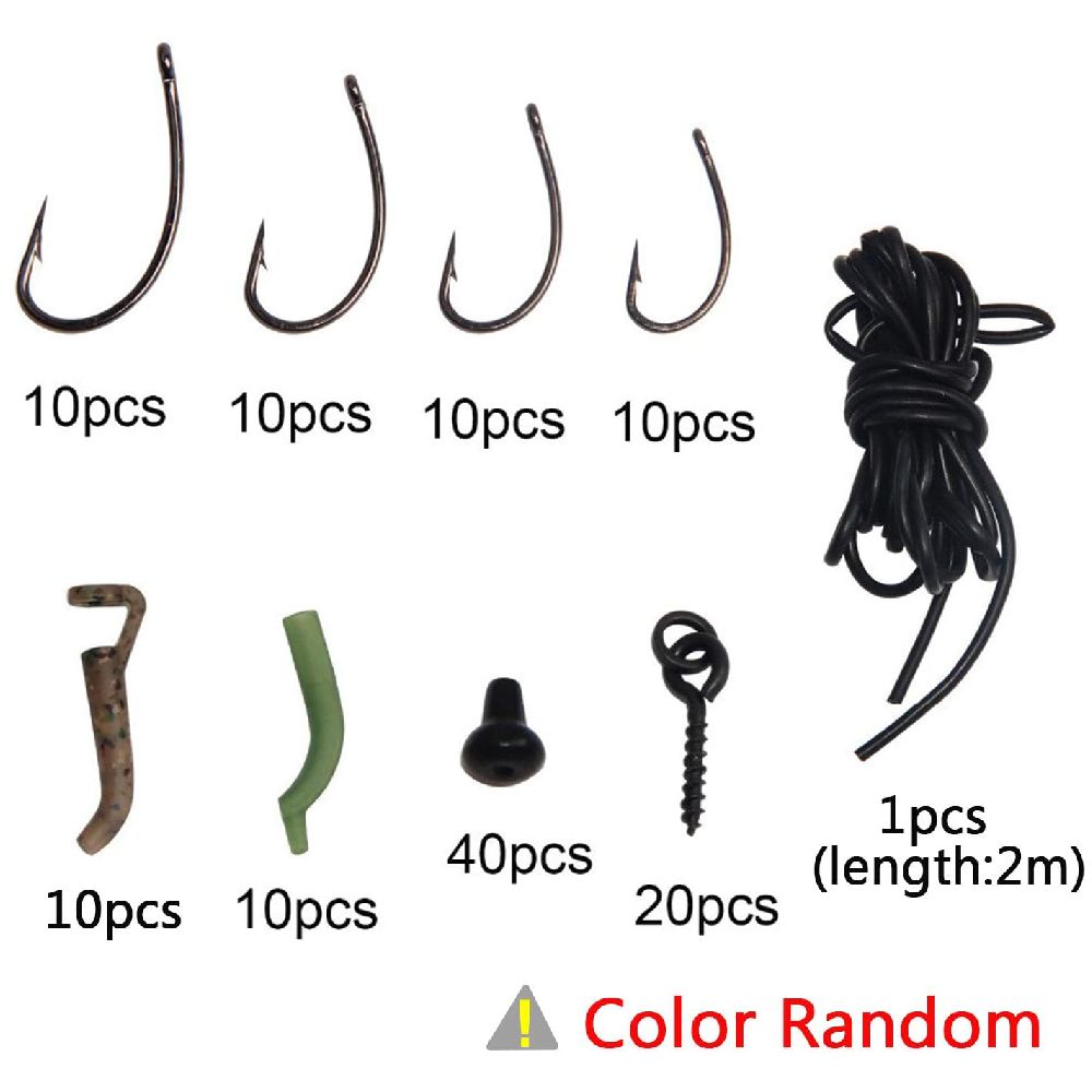 121pcs ปลาคาร์พตกปลา Rigs ชุดป - Fishing Equipment Shop บทวิจารณ์และราคา