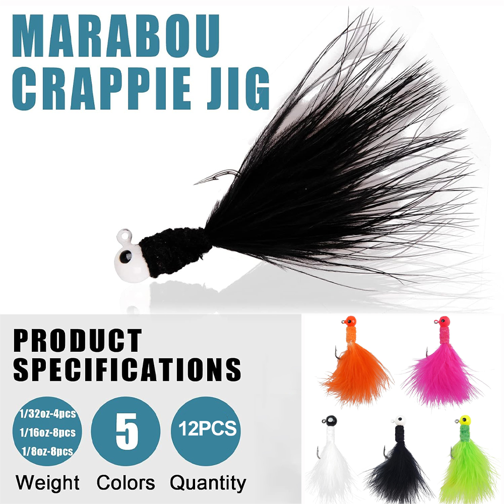 หัวจิ๊กตกปลา 12 ชิ้น สำหรับตกป - Fishing Equipment Shop บทวิจารณ์และราคา