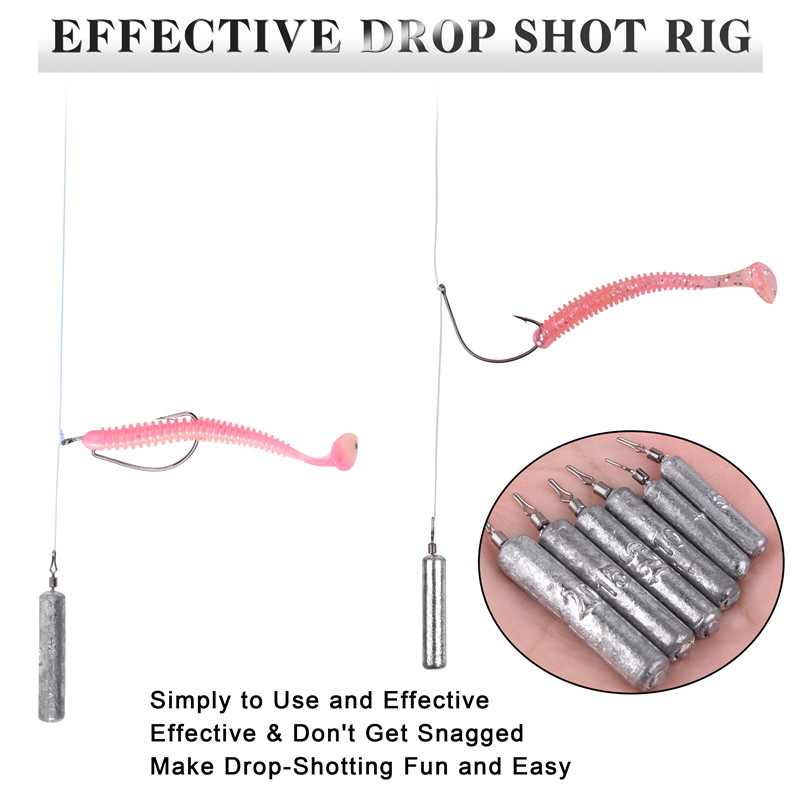 24ชิ้น/ล็อต Drop Shot Rigs ตะก - Fishing Equipment Shop บทวิจารณ์และราคา