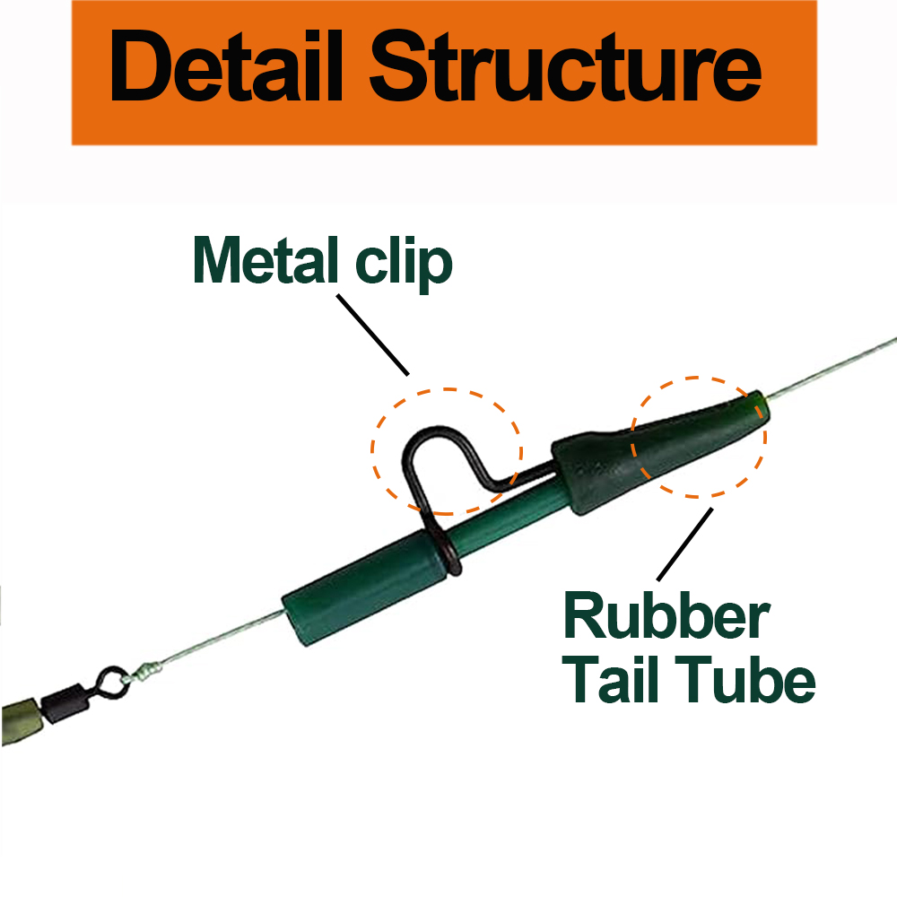 20 ชิ้นปลาคาร์พความปลอดภัยคลิป - Fishing Equipment Shop บทวิจารณ์และราคา
