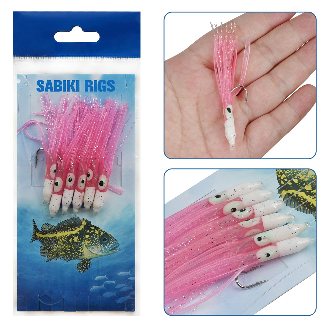 ชุดเบ็ดตกปลา 6 แพ็ค 6-in-1 พร้ - Fishing Equipment Shop บทวิจารณ์และราคา