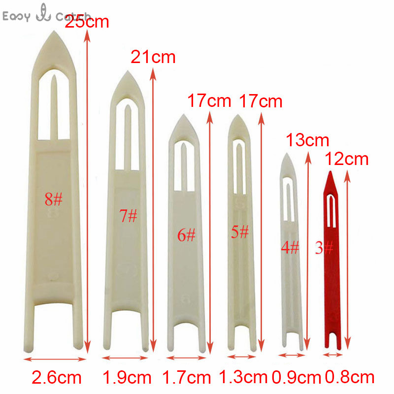 5 ชิ้นพลาสติกตกปลาสุทธิเข็มซ่อ - Fishing Equipment Shop บทวิจารณ์และราคา