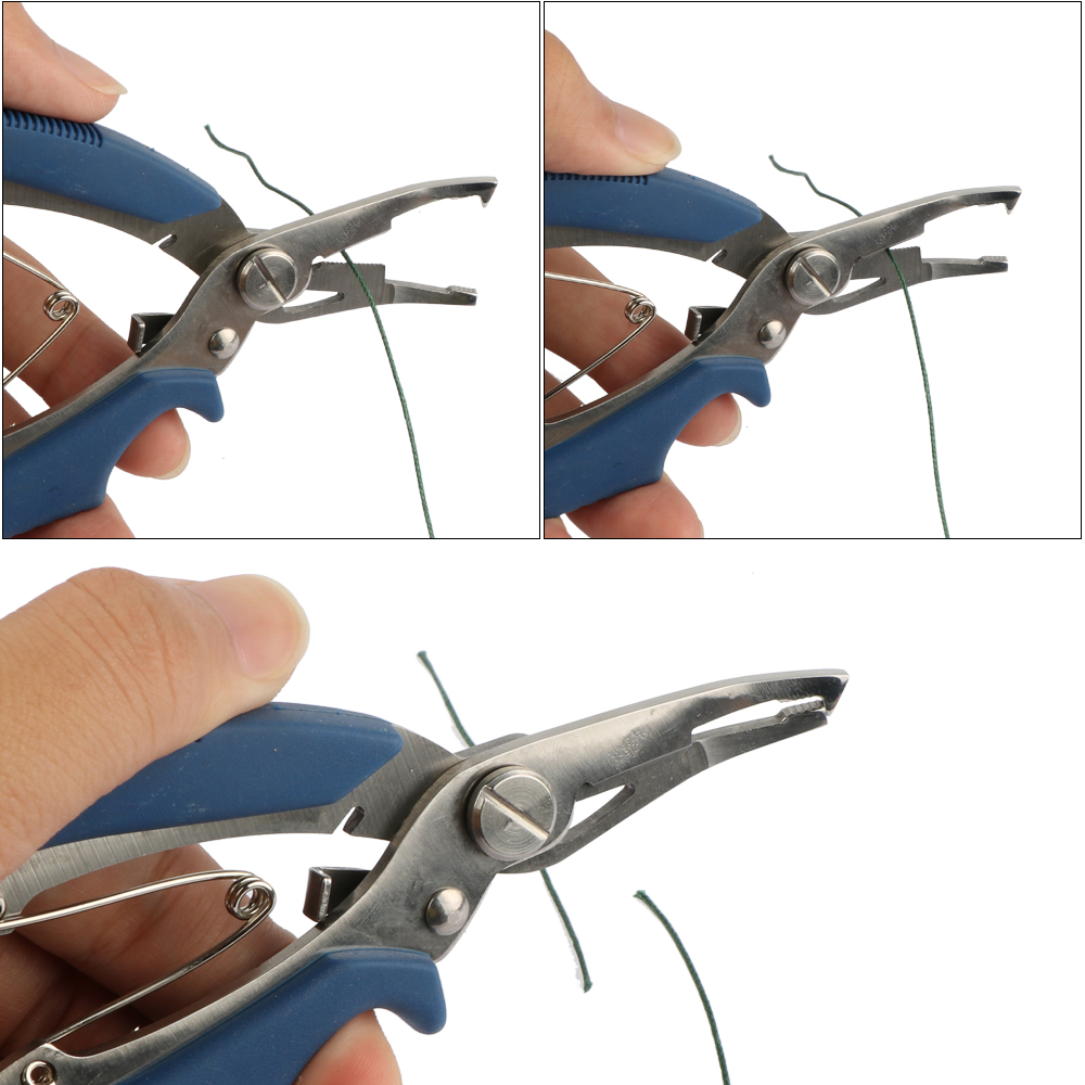 คีมตกปลาแบบพกพาทำจากสแตนเลส -  - Fishing Pliers บทวิจารณ์และราคา