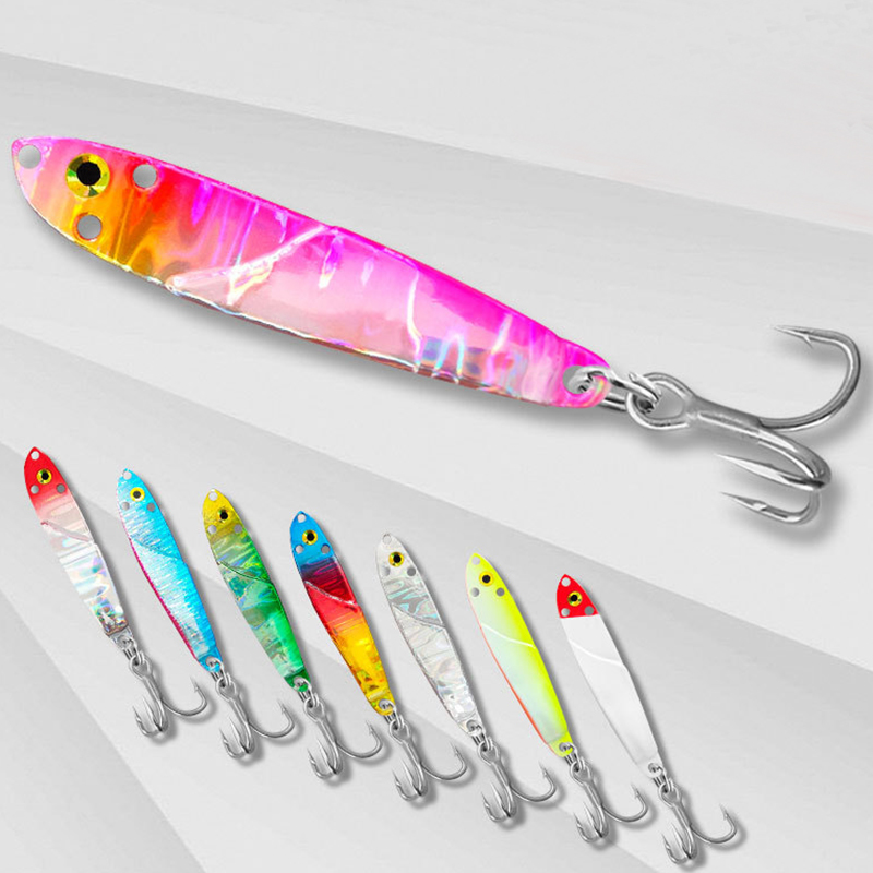 Lunker Metal Jig ตกปลาน้ําเค็ม - Saltwater Fishing Hook บทวิจารณ์และราคา