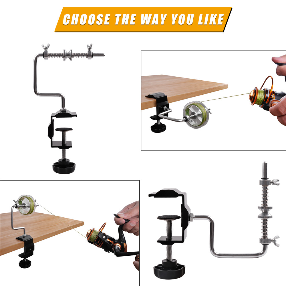 แบบพกพาสายตกปลา Winder พร้อม C - Fishing Equipment Shop บทวิจารณ์และราคา