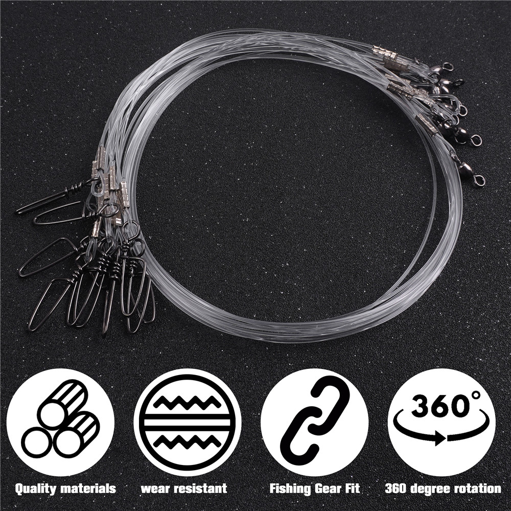 96 ชิ้น Fluorocarbon ตกปลาผู้น - Fishing Equipment Shop บทวิจารณ์และราคา