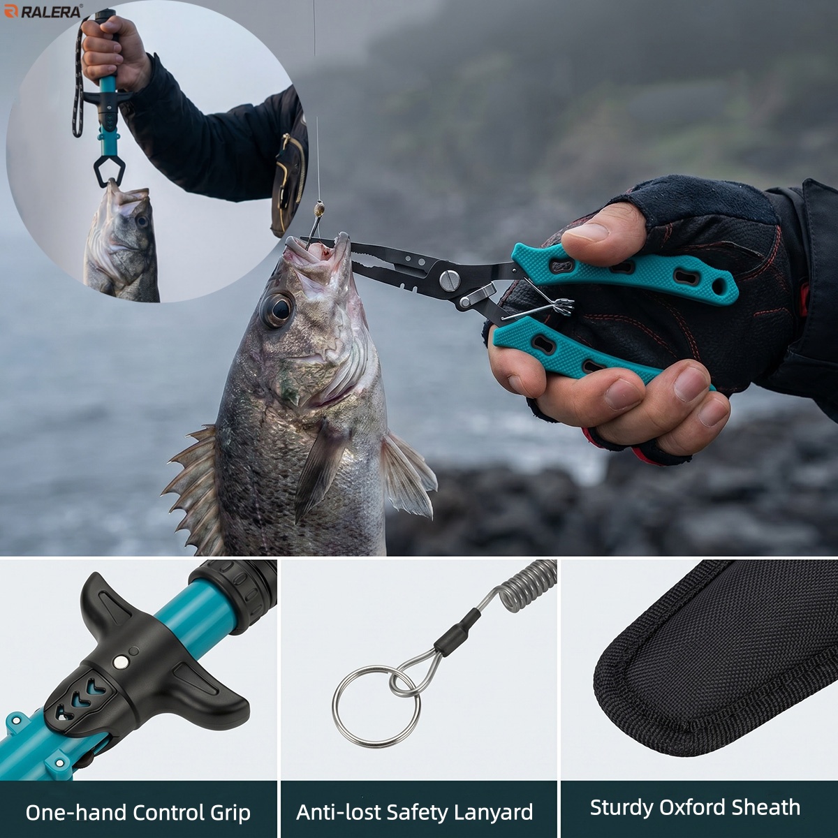 ชุดอุปกรณ์ตกปลา RALERA ทนทานต่ - Fishing Pliers บทวิจารณ์และราคา